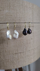 Baroque Pearl Drop Earring