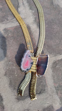 Load image into Gallery viewer, Agate Butterfly Necklace
