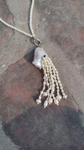 Pearl Fall Necklace