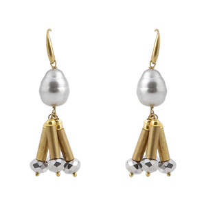 Pearl Fringe Earring